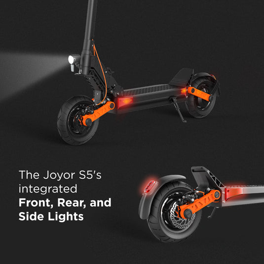 Joyor S5 Electric Scooter + Air Tire Set + Helmet + Bag 600W 55km 48V 13Ah