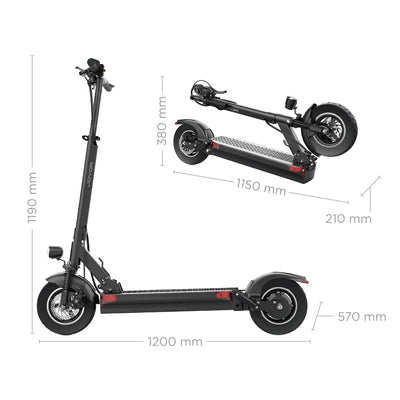 Joyor Y5S Electric Scooter + Helmet + Bag | 500W 50km 48V 13Ah